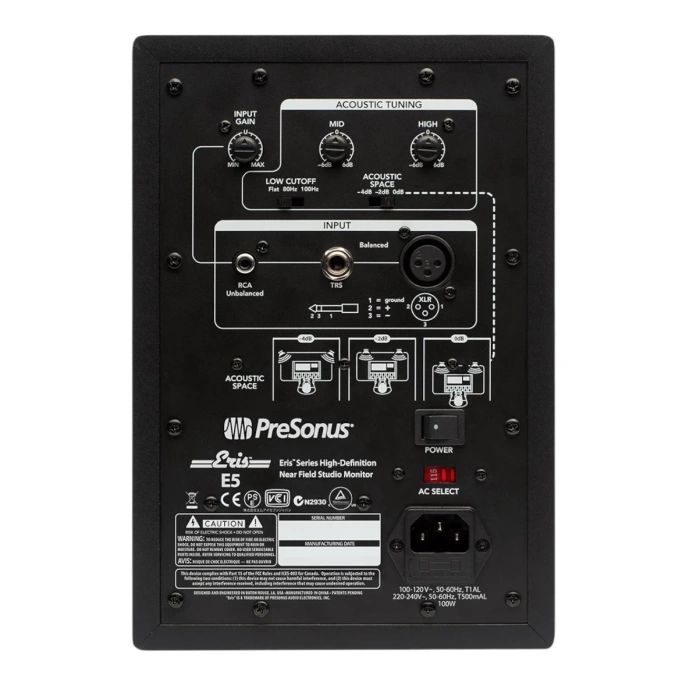 Монитор студийный Presonus Eris E5 BT 5.25''
