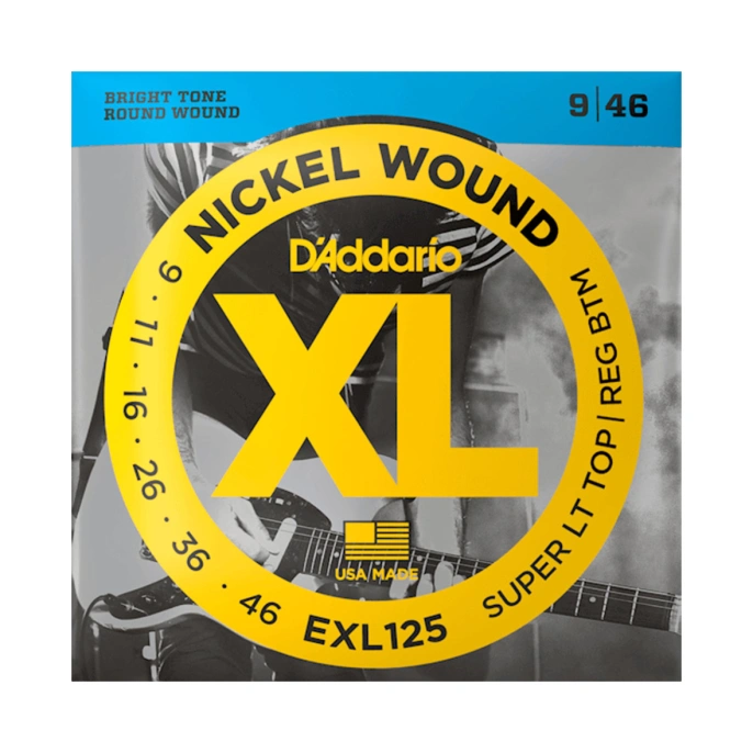 Струны для электрогитары D'Addario EXL125 9-46