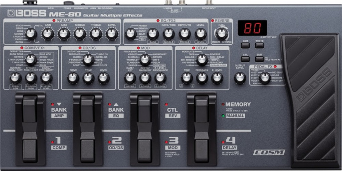 Процессор  Boss ME-80