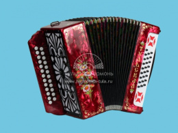 Гармонь Тульская гармонь 301М 25*25-III