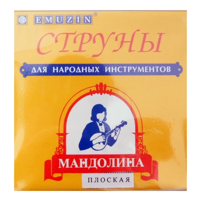 Струны для мандолины плоской Эмузин МП