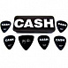 Набор медиаторов Dunlop JCPT04H Johnny Cash Bold