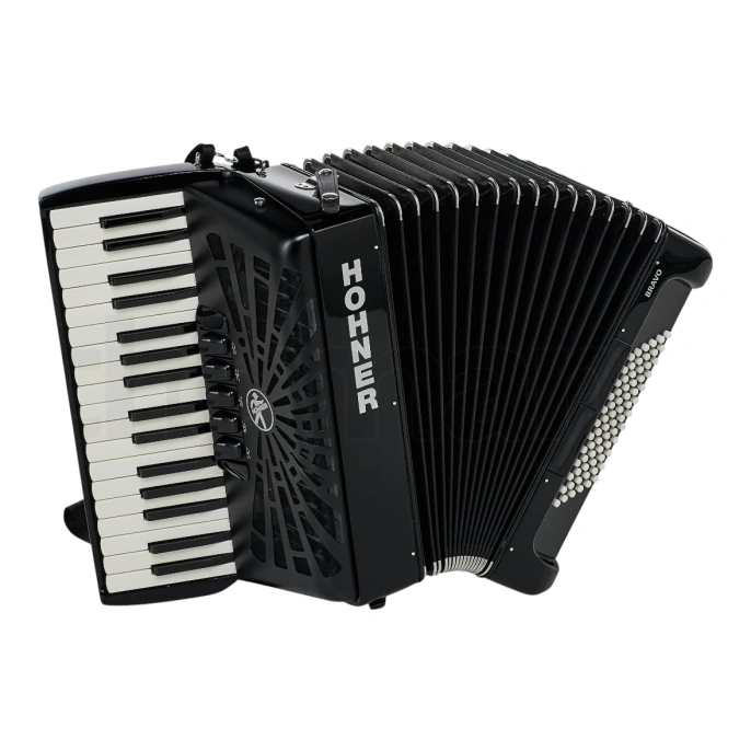 Аккордеон Hohner The New Bravo III 72 Black