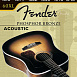 Струны для акустической гитары Fender Strings 60XL 10-48