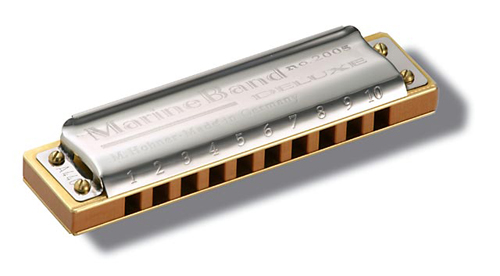 Губная гармошка  Hohner Marine Band Deluxе 2005/20 D (M200503X)