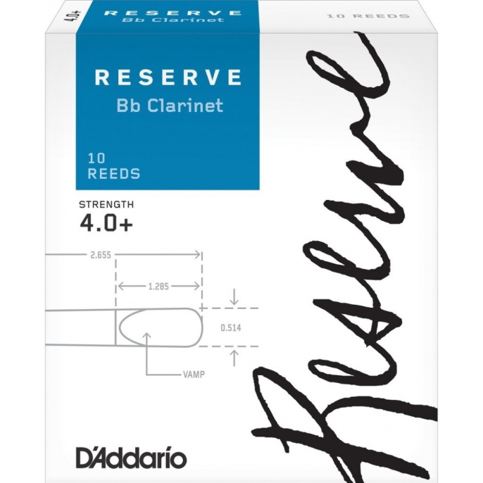 Трости для кларнета Bb Rico DCR10405