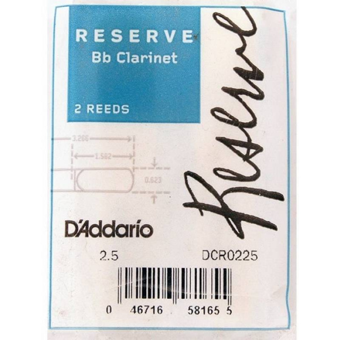 Трости для кларнета Bb Rico DCR0225