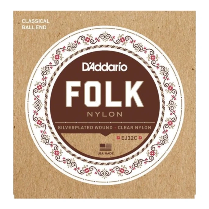 Струны для классической гитары D’Addario EJ32C