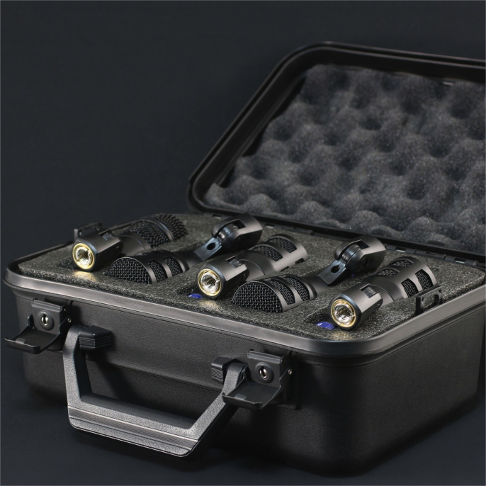 Набор микрофонов для барабанной установки Peavey PVM DMS-5 Drum Mic System