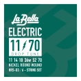 Струны для электрогитары La Bella HRS-D3 11-70