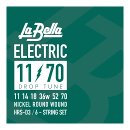Струны для электрогитары La Bella HRS-D3 11-70