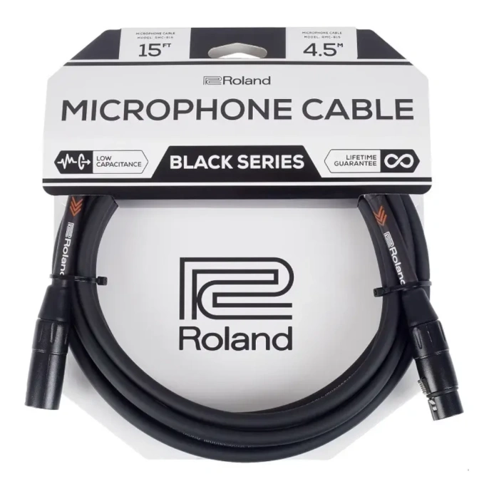 Кабель микрофонный Roland Black RMC-B15