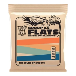 Струны для бас-гитары Ernie Ball 2805 Flatwound 45-105