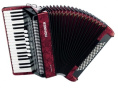 Аккордеон Hohner Bravo III 80 красный (A1643)