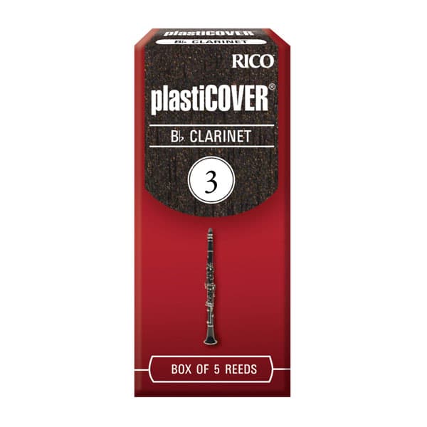 Трости для Bb кларнета №3 RICO Plasticover RRP05BCL300