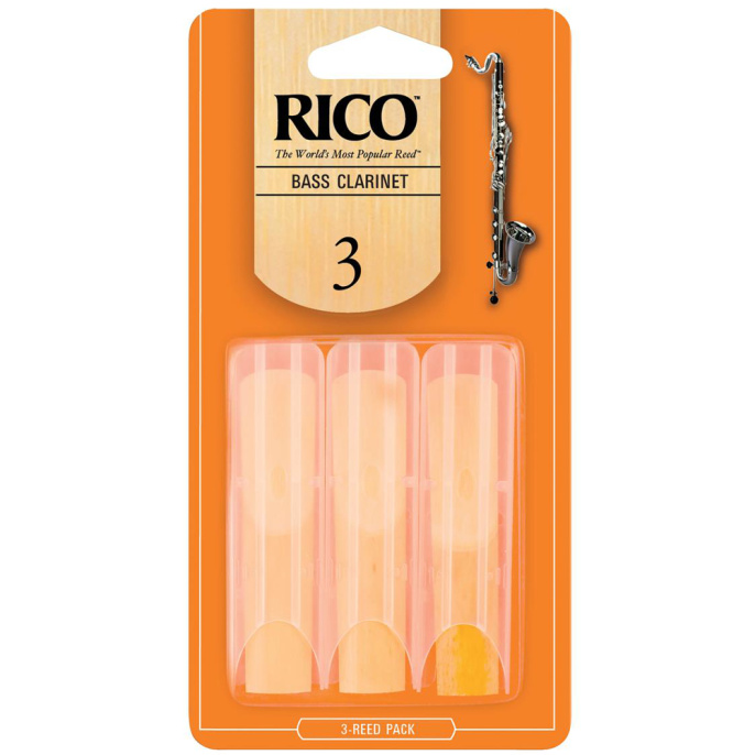 Трости для кларнета бас Rico REA0330