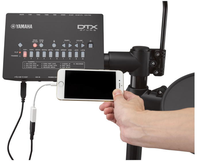 Электронная барабанная установка Yamaha DTX402K