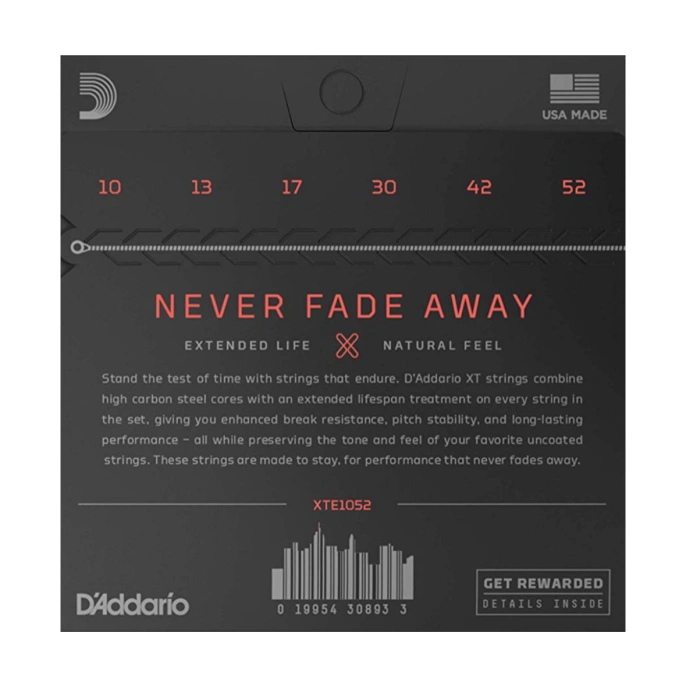 Струны для электрогитары D'Addario XTE1052