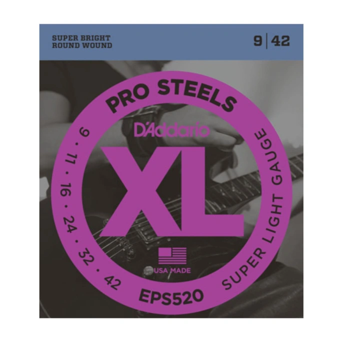 Струны для электрогитары D'Addario EPS520 9-42