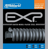 Струны для электрогитары  DAddario EXP110