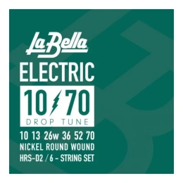 Струны для электрогитары La Bella HRS-D2 10-70