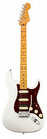 Электрогитара Fender American Ultra Stratocaster HSS Maple ingerboard Arctic Pearl A094332