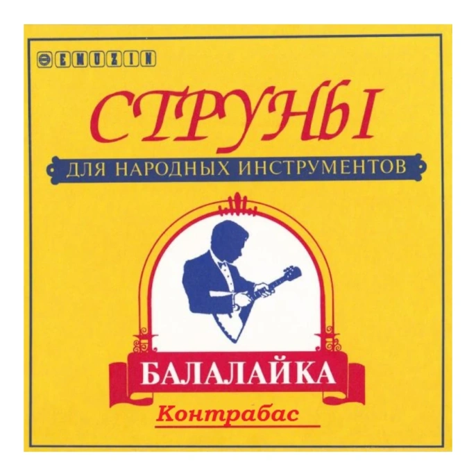 Струны для балалайки Emuzin Контрабас БК
