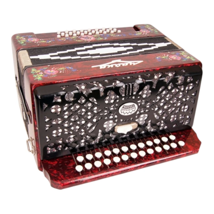 Гармонь Шуйская S5XL-A-RED 25х25-III-2
