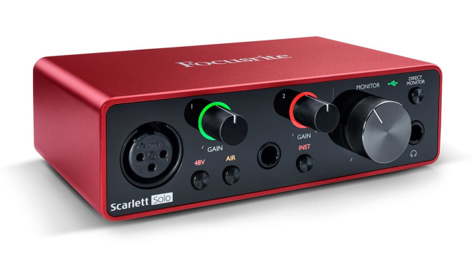 Звуковая карта Focusrite Scarlett Solo 3rd Gen