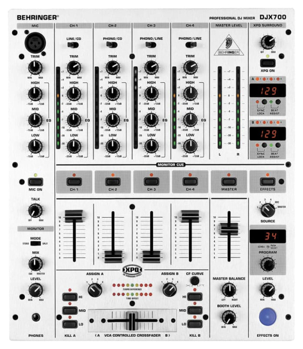Микшерный пульт для DJ Behringer DJX-700