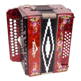 Гармонь Шуйская S5XL-A-RED 25х25-III-2