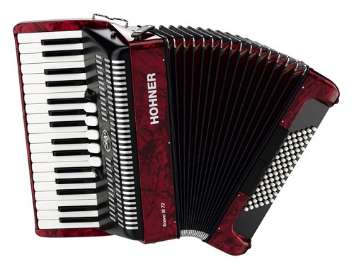 Аккордеон Hohner BRAVO III 96 A1673 Red