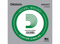 Струна для электрогитары D’Addario NW017