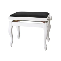 Банкетка Deluxe Gewa 130340 White matt / black seat