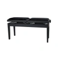 Банкетка для фортепиано Deluxe Double Black highgloss Gewa 130210