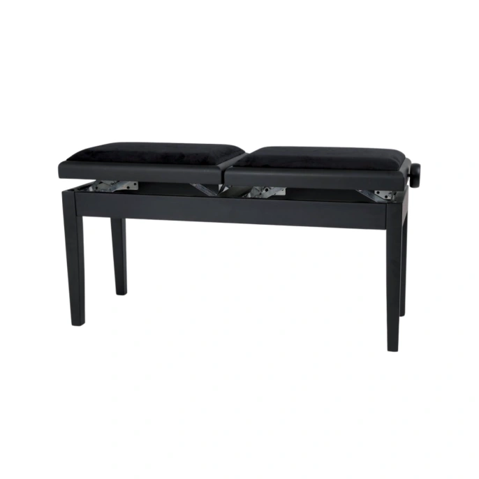 Банкетка для фортепиано Deluxe Double Black highgloss Gewa 130210