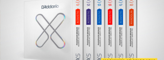 Новинка от D’Addario: супер долговечные струны серии XS уже в "Музыке"
