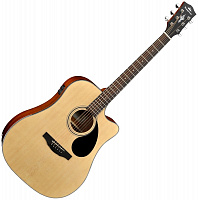 Гитара трансакустическая Kepma EDCE K10 Natural Matt