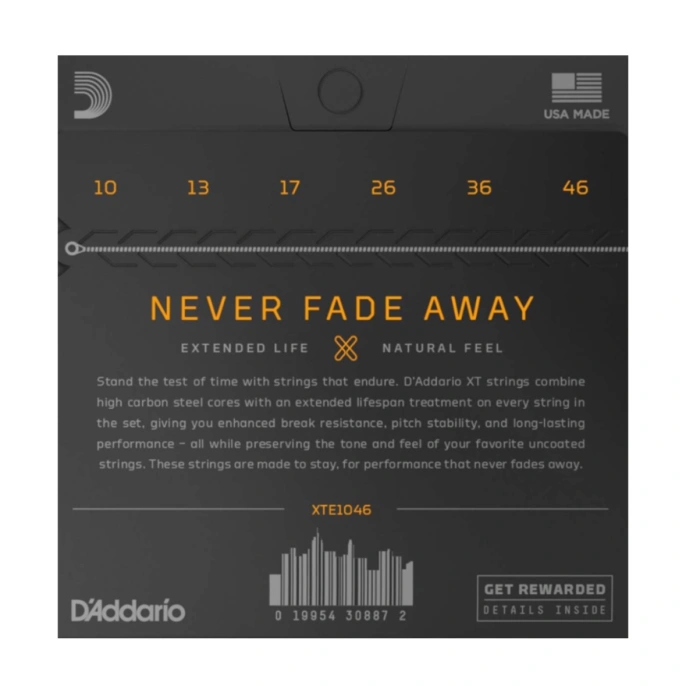 Струны для электрогитары D'Addario XTE1046