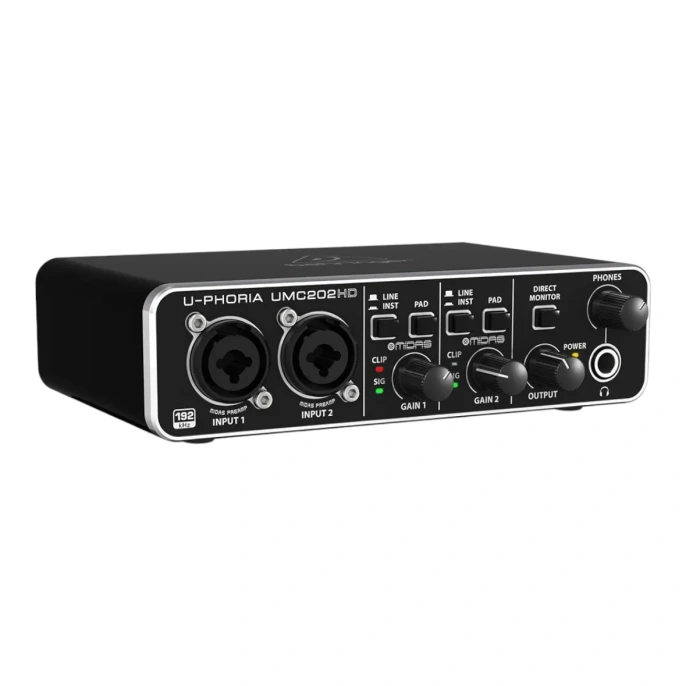 Аудиоинтерфейс Behringer UMC202HD