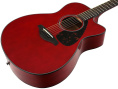 Электроакустическая гитара Yamaha FSX800C RUBY RED