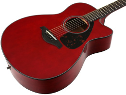 Электроакустическая гитара Yamaha FSX800C RUBY RED