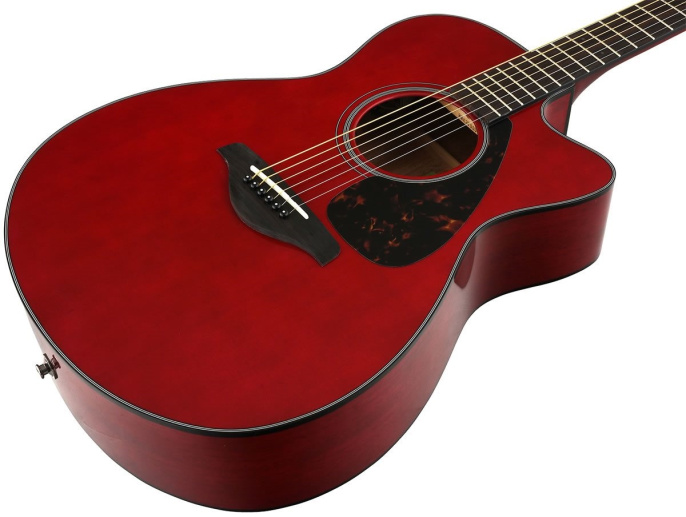 Электроакустическая гитара Yamaha FSX800C RUBY RED