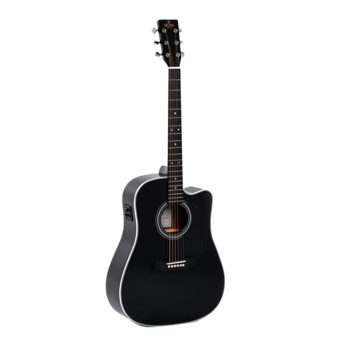Электроакустическая гитара  Sigma Guitars DMC-1E BK