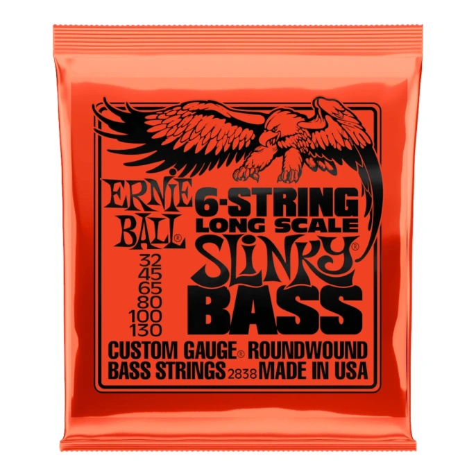 Струны для бас-гитары Ernie Ball 2838 32-130