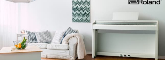 Акция продлена до конца лета! Летние скидки на белые фортепиано!