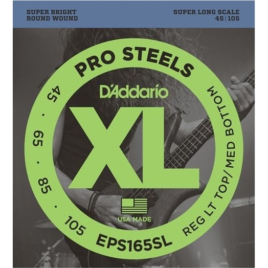 Струны для бас-гитары D'Addario EPS165SL