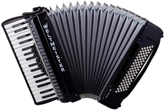Аккордеон Weltmeister Achat 80 34/80/III/5/3 Black