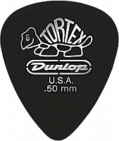 Набор медиаторов Dunlop 488R.50 Tortex Pitch Black Standard