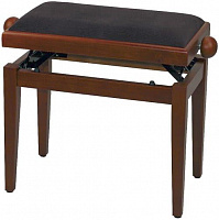 Банкетка для фортепиано Cherry tree matt / brown seat GEWApure F900.575